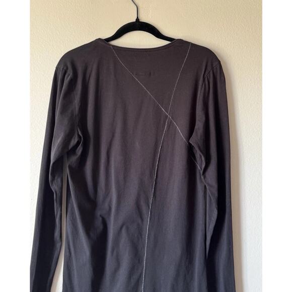 Thom Krom Men’s Size Medium Black long Sleeve Shirt Stitching Style# M TS 246 - Picture 3 of 12